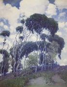 Guy Rose Laguna Eucalyptus oil painting on canvas